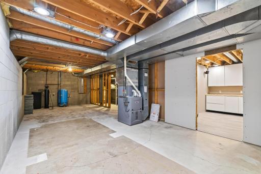 Unfinished Basement offers tons of potential!