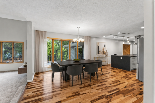 **Virtual Staging** Dining Room **There are NO Window treatments in this room**