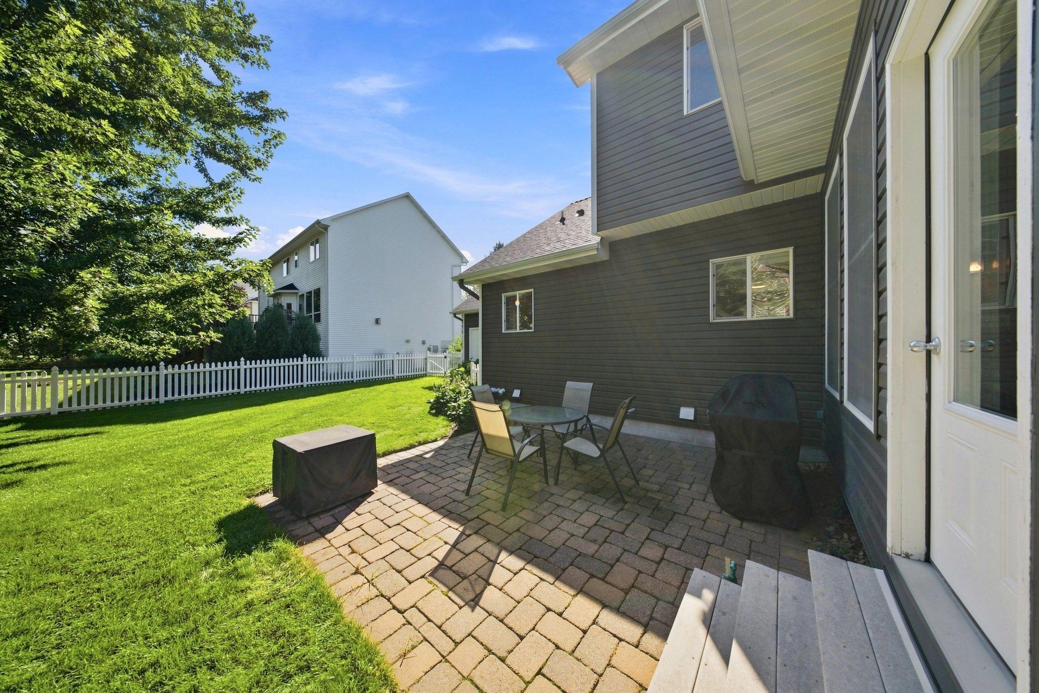 Paver Patio off 4-Season Porch