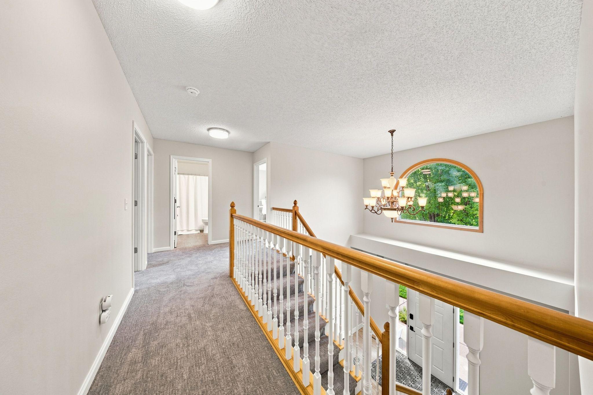 Upper Level Hallway Overlooking Front Foyer