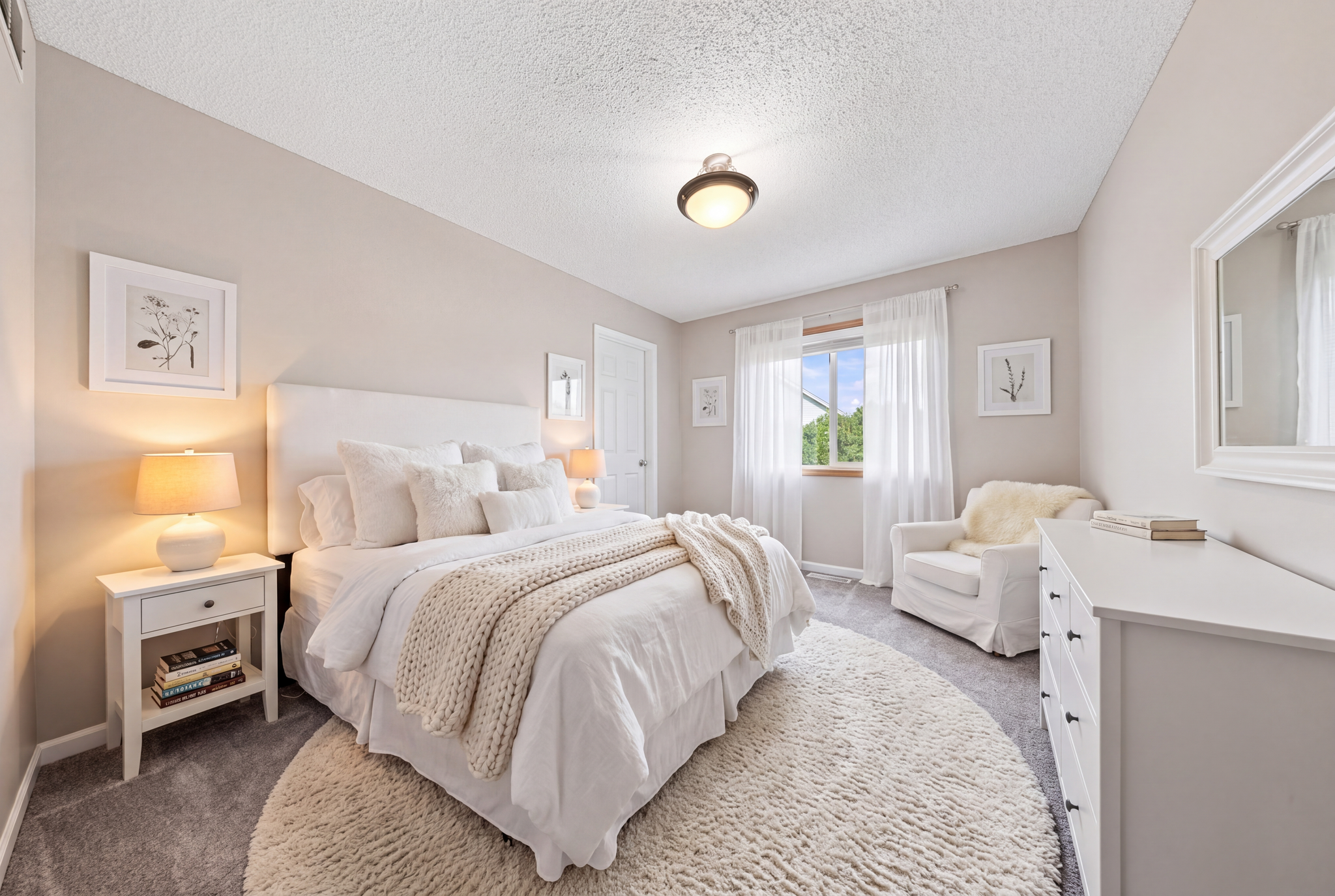 Bedroom #2 - Upper Level (Virtually Staged)