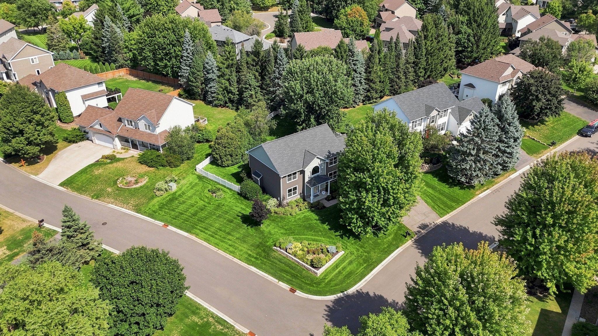 Aerial View - Corner Lot!