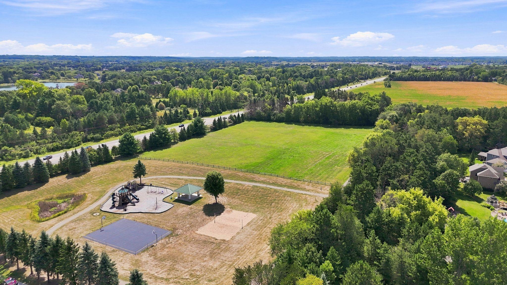 Aerial View - Carriage Station Park