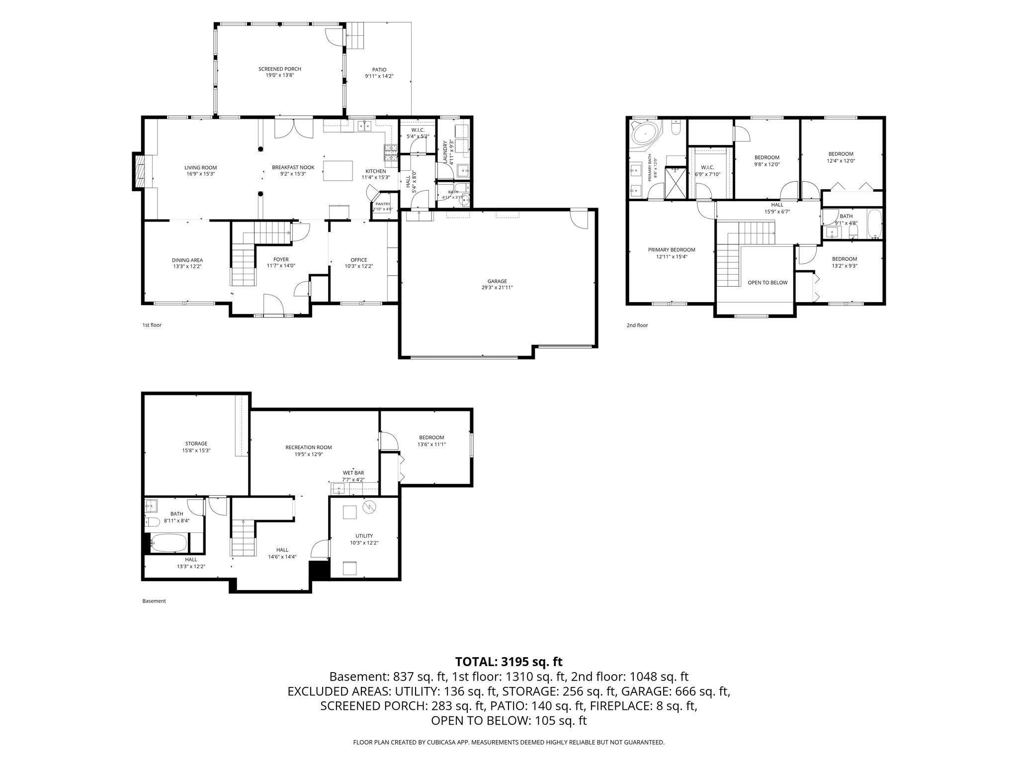 Combined Floor Plan