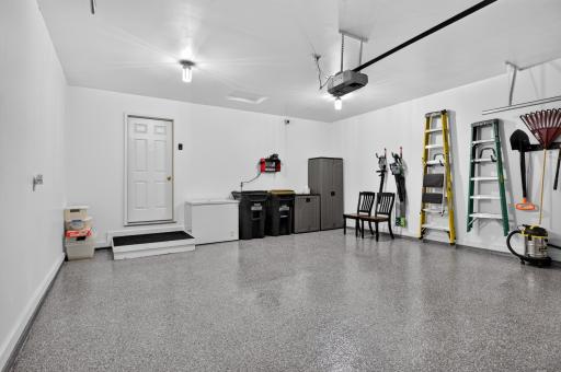 Beautiful epoxy floor!