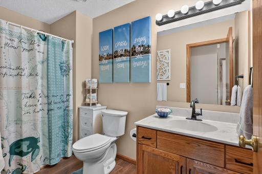 2nd bath on the main floor with shower