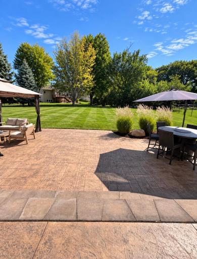 Back patio