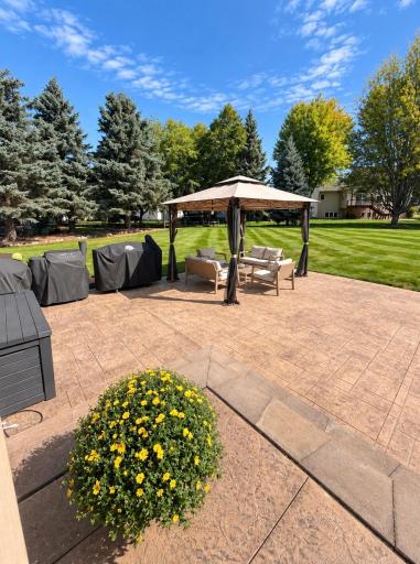 Back patio