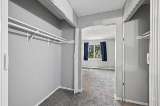 Walkthrough closet