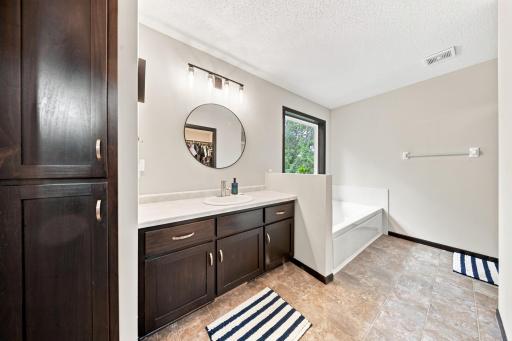 Primary Bath - Separate Soaking Tub & Stand Alone Shower