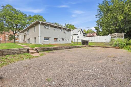Rear of Building Off-Street Parking Lot