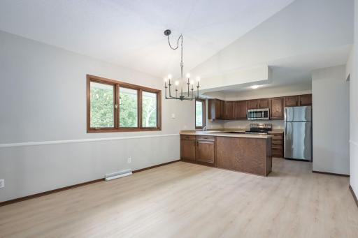 Dining area looking to Kitchen