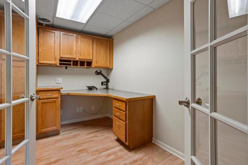 Home office/flex space on lower level