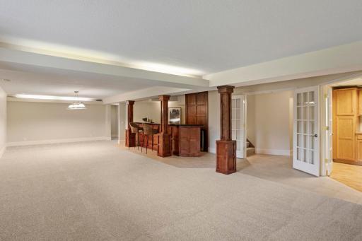 Wonderful space for a great room! Create what works best.