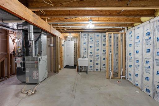 Utilite/Storage. Rough-in bathroom option as well.