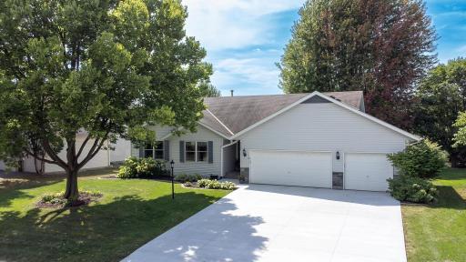Great space in the 3-car garage!