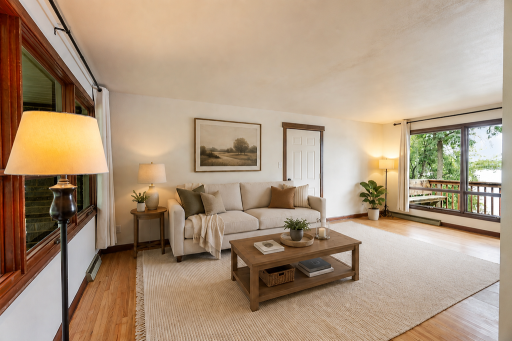 Living Room Virtually Staged