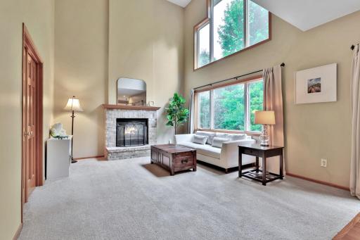 Loads of natural light from living room windows