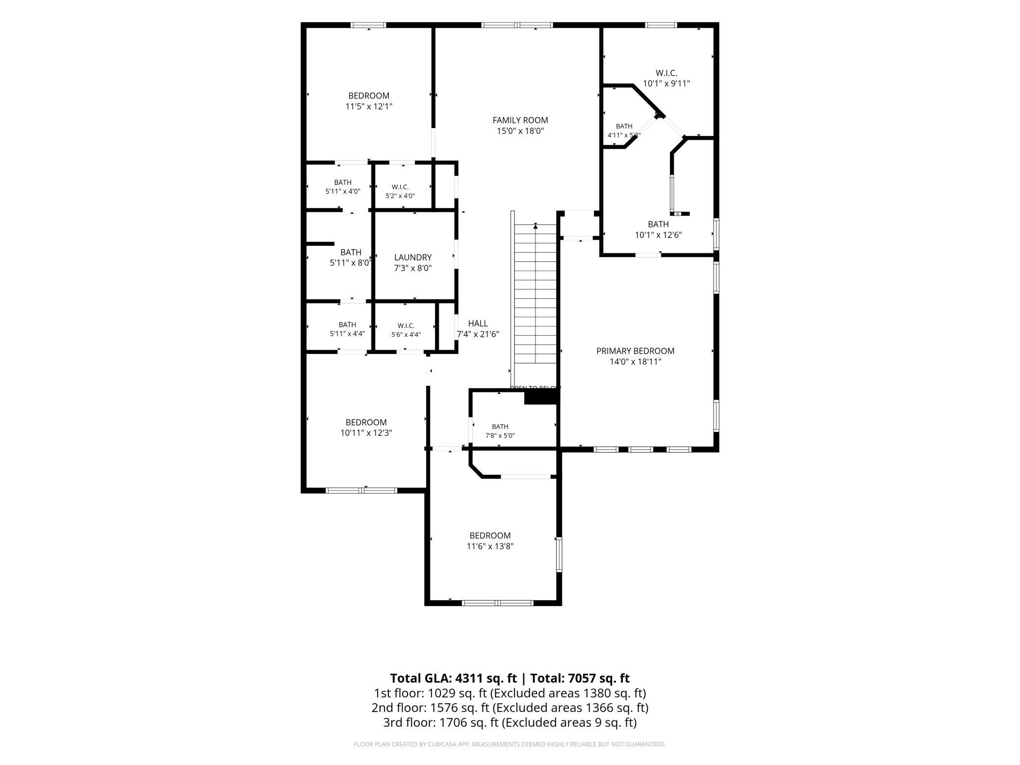 Upper level includes four bedrooms, three baths, loft and laundry, including the spacious primary suite and full Jack-and-Jill bath.