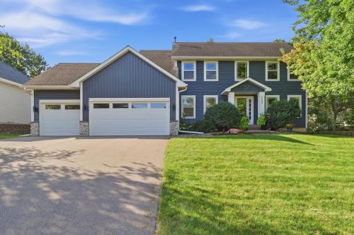 Photo for 555 White Pine Way, Eagan, MN 55123 - listing #7137424 Beautiful two-story Eagan home located in a quiet neighborhood with a convenient location. Updated inside - interior photos coming Weds/Thurs. New siding 2023 along with many other expensive updates replaced during ownership.
