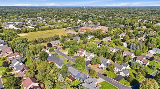 Tucked in the back of the neighborhood, no noisy streets nearby. Red Pine Elementary, Hidden Corner Park, and Woodland Preserve within a block or two. Lebanon Hills Regional Park just across South Robert Trail - quick 5min drive.