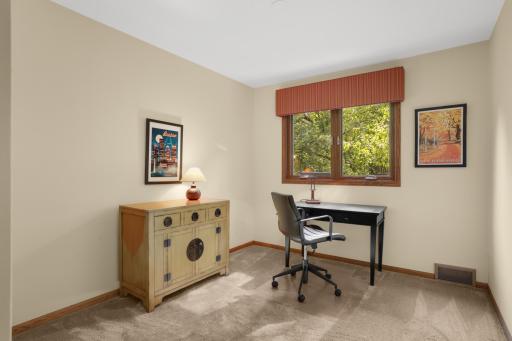 3rd upstairs bedroom with generous custom closet system