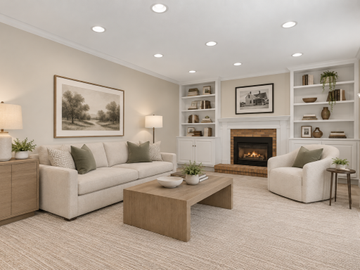 AI generated image changing only paint color and decor