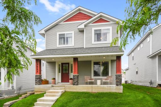 Charming front entrance for warm, Summer days