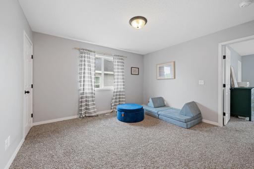 Additional loft space upstairs, perfect for another lounge space