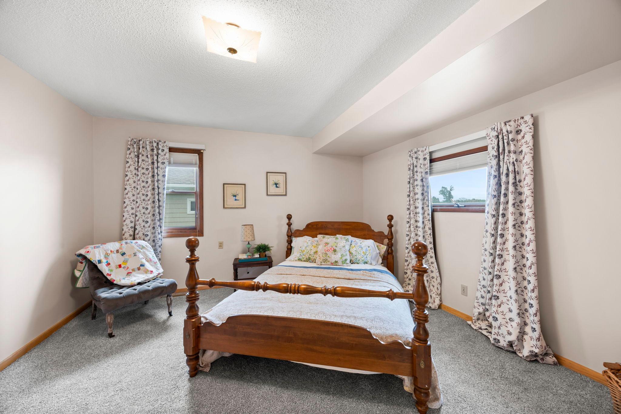 Large primary bedroom