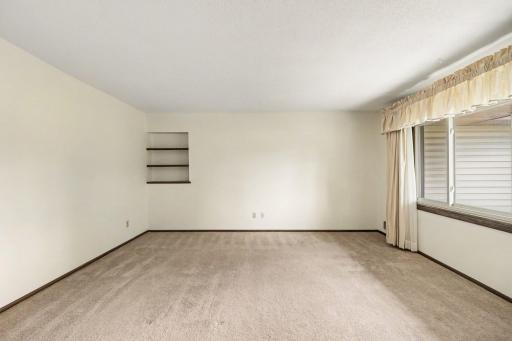 spacious living room