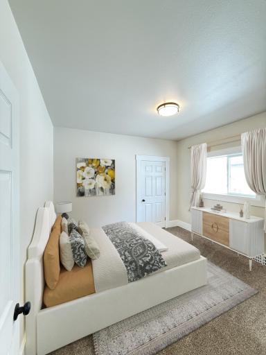 Virtually Staged- Bedroom 1