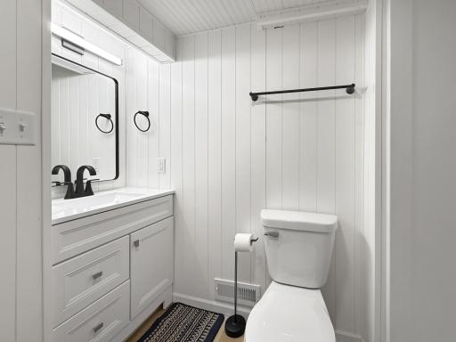 Basement bathroom