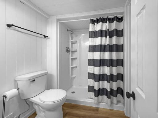 Basement bathroom