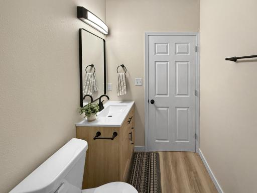 Main floor bathroom