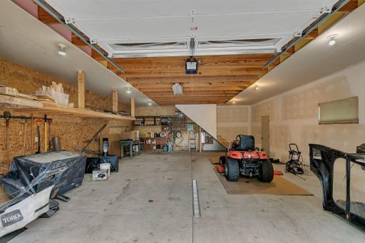 interior of shed