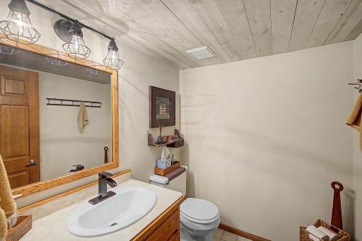 Lower level bath off the sunroom