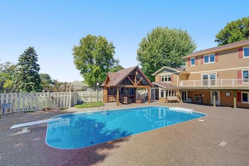 View of home and pool