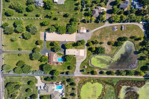 Ariel view with neighbors