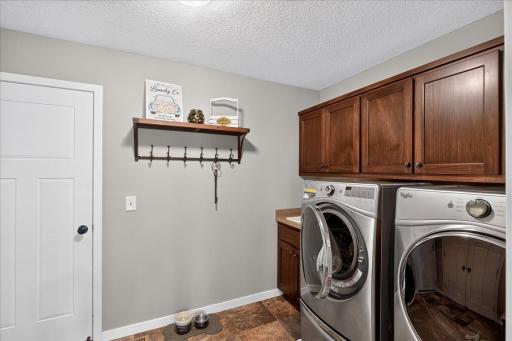 Main-Level Laundry Combines Storage and Everyday Convenience