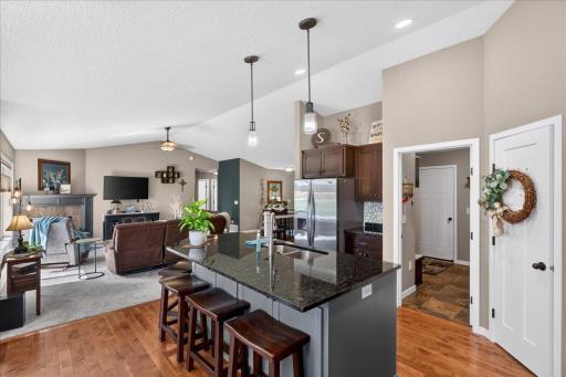 Open-Concept Living Keeps the Kitchen Connected