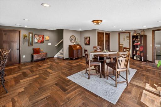 The Finished Lower Level Offers Room to Gather