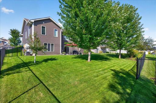 Mature Trees and Green Space Create a Peaceful Setting
