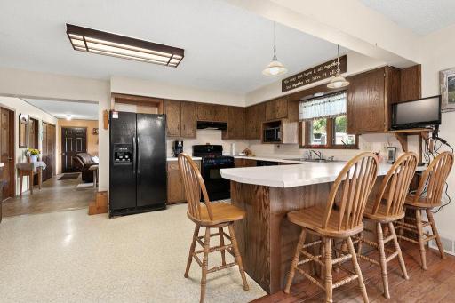 Light, bright kitchen