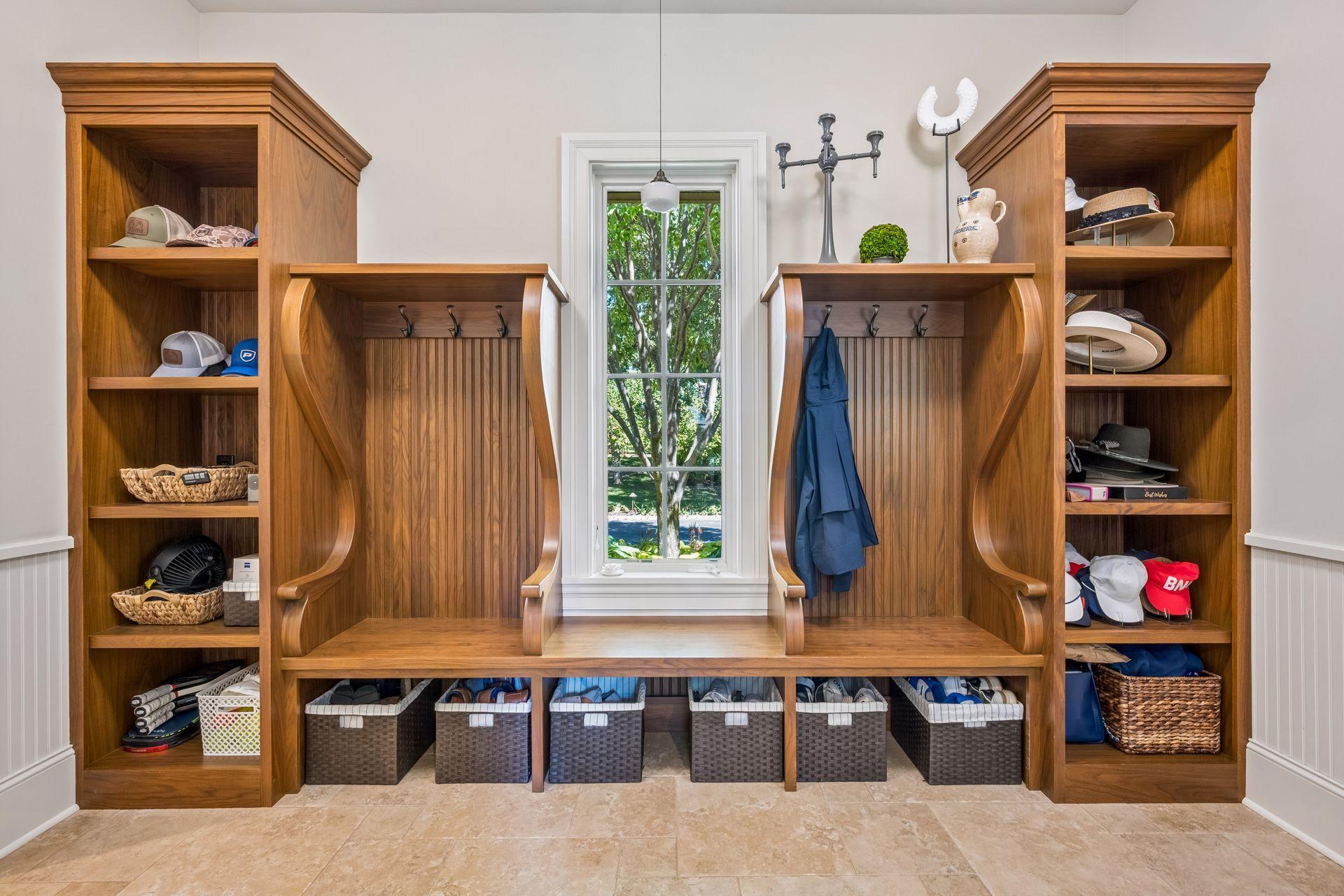 Custom organization pairs refined design with exceptional everyday functionality.