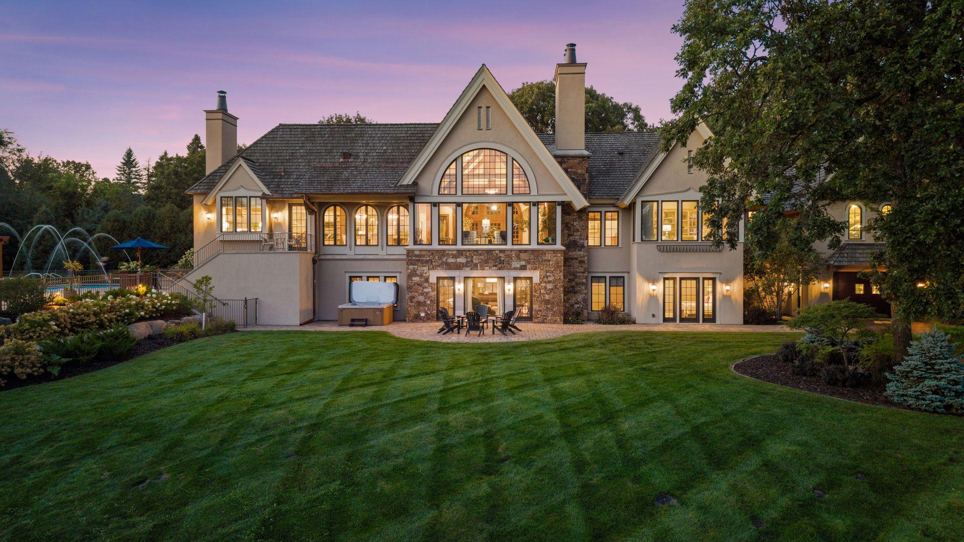 Distinctive copper accents complement the home’s enduring architectural character.