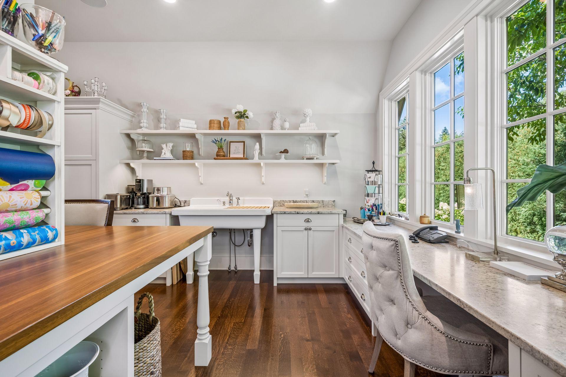 Even the home's everyday spaces have been designed with exceptional attention to detail.