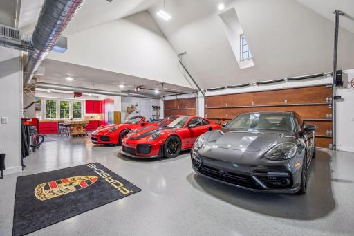 For the automotive enthusiast, collector, or hobbyist, the estate offers 14 total garage stalls across its attached, detached, upper and lower garage spaces, creating a level of capacity rarely found in private residence.