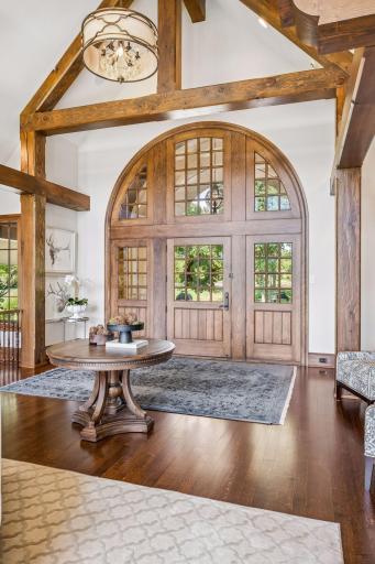 Custom finishes and timeless materials create an elevated yet comfortable atmosphere.
