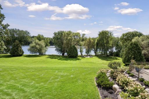 Every aspect of the grounds reflects the exceptional care evident throughout the property.